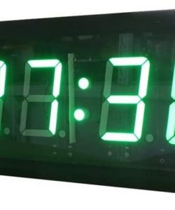 B08V896NPX Coach & Referee Scoreboards & Timers LED Digital Timer Countdown And Up By IR Remote Control Green Color 3" High Character LED Wall Clock for Workouts ( Color : Black , Size : Digital height 3inch )