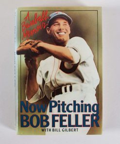 B08VDM281K Bob Feller Signed Book Indians - COA