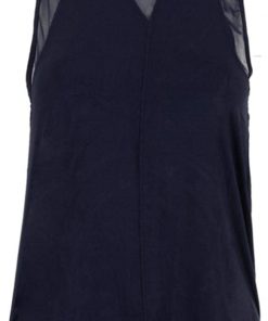 B08V1S6V5B Lucky In Love Women`s Chill Out Tennis Tank (X-Large Midnight)