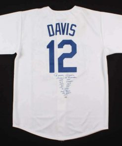 B08W2LLKBV Authentic Autographed Tommy Davis Los Angeles Jersey (PSA COA) 2Xn.L. Batting Champion