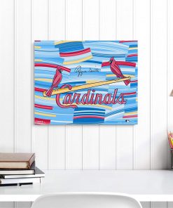 B08W1YR2HC Ozzie Smith St. Louis Cardinals Autographed 16" x 20" Limited Edition of 15 Embellished Giclee â€“ Artwork by Charlie Turano III - Autographed MLB Art