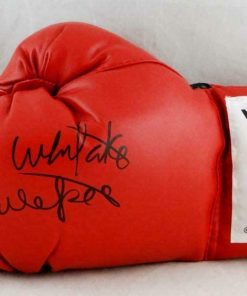 B08W2K88TS Authentic Autographed Pernell Whitaker Red Everlast Boxing Glove ~ JSA W Auth *Silver