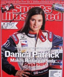 B005QCSQTO Danica Patrick Signed No Label JUNE 2005 Sports Illustrated Magazine JSA - Autographed NASCAR Magazines