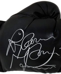 B08TP4XT4F Ray Mancini Signed Everlast Black Boxing Glove w/Boom Boom, HOF 2015