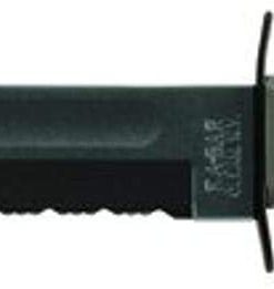 B005GRAKUM KA-BAR 5012CP, US Military Fighting/Utility Knife, Serrated Edge, Hard Sheath, Foliage Green, Clam Pack