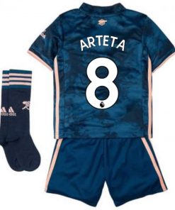 B08VS7CYT1 Mikel Arteta 2020 2021 Little Kids Third Mini Kit