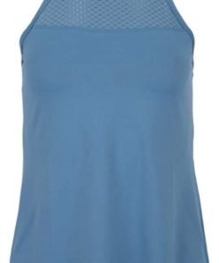 B08V1L35DJ Lija Women`s Gaze Tennis Tank Cameo Blue ()