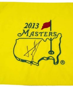 B08W2LJ53R Authentic Autographed Luke Donald 2013 Masters Pin Flag ~ Certified