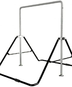B08RNRMXB9 U/D Gymnastics Bar Kids Gymnastic Equipment for Home Folding Rings Adjustable Folding Horizontal Bar Pull Up Expandable Junior Training Bar