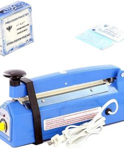 B007NZU9BA Desk Type Impulse Heat Sealer - Free 400 Sterilization Pouches - 220v