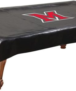 B0090SER0C Holland Bar Stool Company NCAA Miami (Ohio) Redhawks Billiard Table Cover