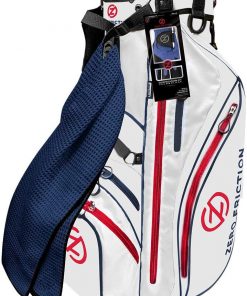 B08SXZ62N8 Zero Friction Golf Stand Bag, Bonus 40" Golf Towel & Men's Universal-Fit Golf Glove Included