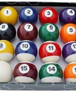 B08TC7B7F4 Mini Billiard Balls Complete Set Snooker Multi-Color Indoor Family Game Kids Sports Festival Birthday Gift