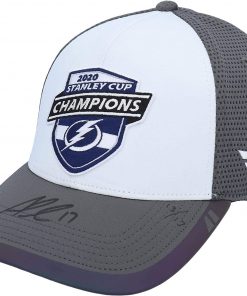 B08T6GGNY2 Alex Killorn Tampa Bay Lightning Autographed 2020 Stanley Cup Champions Locker Room Cap - Limited Edition of 17 - Autographed NHL Hats