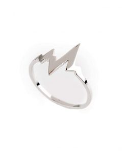 B08VNKQG8J Largentolab14K White Gold Heartbeat ring, love ring gold heartbeat, pulse jewelry, nurse gift, handmade ring delicate, heart sign, cute ring minimalist