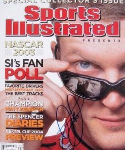 B005AR1SZO Dale Earnhardt Jr Signed 03 Sports Illustrated Mag JSA - Autographed NASCAR Magazines