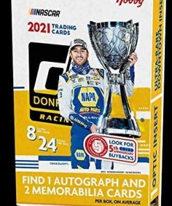 B08VW8CWTX 2021 Panini Donruss NASCAR Racing HOBBY box (24 pks/bx)