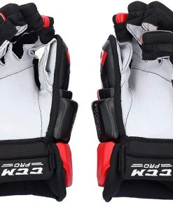 B08VQP34TT Nathan MacKinnon Colorado Avalanche Autographed Team Canada CCM Game Model Gloves with"2015 Gold" Inscription - Autographed NHL Gloves