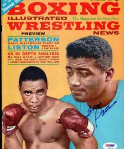 B00AKNN14O Floyd Patterson Autographed Magazine Cover PSA/DNA #S28760