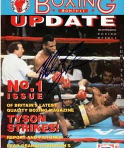 B009KWLDNC Mike Tyson Autographed Magazine Cover Vintage PSA/DNA #Q65588
