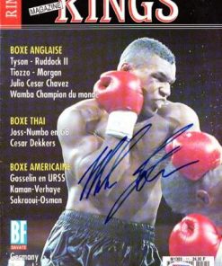 B009KWLCOC Mike Tyson Autographed Magazine Cover Vintage PSA/DNA #Q65586