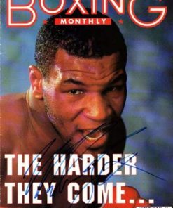 B009KWLBV6 Mike Tyson Autographed Magazine Cover Vintage PSA/DNA #Q65582