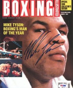 B009KWHARK Mike Tyson Autographed Magazine Cover Vintage PSA/DNA #Q65714
