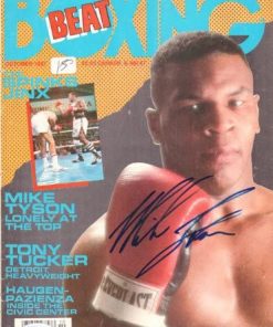 B009KWH8F4 Mike Tyson Autographed Magazine Cover Vintage PSA/DNA #Q65685