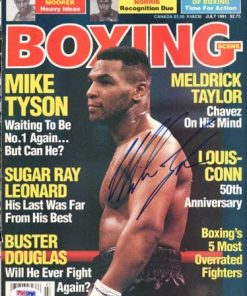 B009KWGZ0S Mike Tyson Autographed Magazine Cover Vintage PSA/DNA #Q65649