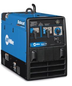 B007FHVE74 Miller 907 504 Bobcat 250 LP Engine Drive Welder With 2 Cylinder 25 hp Kohler LP Gas Engine And GFCI Receptacles (1 PER CASE)