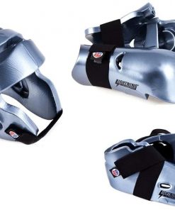 B004SVK3RW Lightning Silver Karate Sparring Gear Package Deal - Adult Large