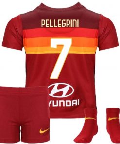 B08TRHNS61 2020-2021 AS Roma Home Infants Kit (Lorenzo Pellegrini 7)