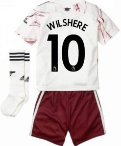 B08VS4PNVV Jack Wilshere 2020 2021 Little Kids Away Football Kit