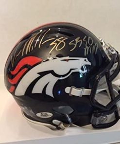 B006P4FCI0 Von Miller Signed Broncos Mini Helmet