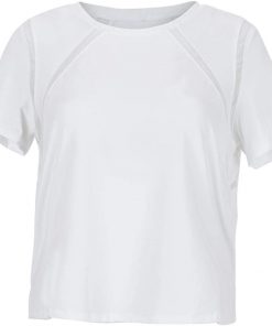 B08VWFSFYJ Lucky In Love Women`s Ruche Back Long Sleeve Tennis Top ( )