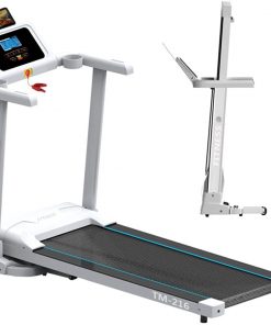 B08TWGSTJY 2.0 HP Folding Treadmill for Home with Electric LCD Display Motorized Running Speakers Bluetooth
