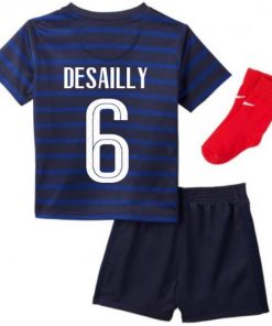 B08TVHLCWV 2020-2021 France Home Baby Kit (Marcel Desailly 6)