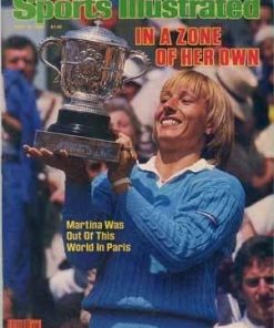 B002C7H1DS Martina Naratilova Autographed June 1984 Sports Illustrated Magazine - Autographed Tennis Magazines