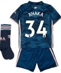 B08VS47S83 Granit Xhaka 2020 2021 Little Kids Third Mini Kit