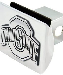 B003LLCRIS Football Fanatics NCAA Ohio State Buckeyes Chrome Trailer Hitch Cover
