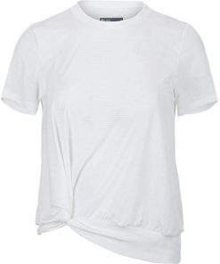 B08TRK44S7 Lija Women`s Knot Tennis Top White ()