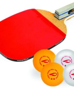 B08VJM1NS1 PROSPECS PS-1.7P Penholder Type Table Tennis Racket Ping Pong Rackets Offensive Type 135 x 250mm x 12mm
