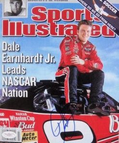 B005AR1U8O Dale Earnhardt Jr Signed 02 Sports Illustrated Mag JSA - Autographed NASCAR Magazines