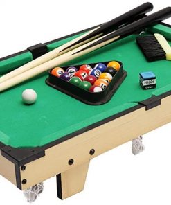 B005JAEUD4 Tabletop Billiards Snooker Table Kids Pool Table Wood Fiberboard Wear-Resistant Flannel Solid Wood Club Nylon Bag Durable Beautiful and Elegant Gift for Children (Color : Green, Size : 513211cm)