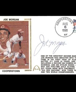 B08SQ63TLK Joe Morgan PSA DNA Coa Hand Signed Cooperstown HOF FDC Cache Autograph