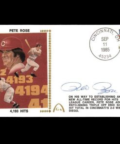 B08SQN1DY2 Pete Rose PSA DNA Coa Hand Signed 4193 Hits FDC Cache Autograph