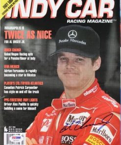 B009EEZ6HK Al Unser Jr Authentic Signed 1994 Indy Car Racing Magazine PSA/DNA #Q12337