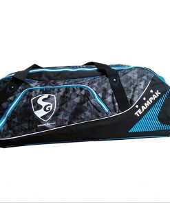 B00398YQYG SG Teampak Large Duffel Cricket Kit Bag Full Size with Wheels and Handle for Men/Single Player/Individual Personal Cricket Kit Bags