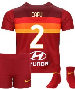 B08TRHQBVS 2020-2021 AS Roma Home Infants Kit (Cafu 2)