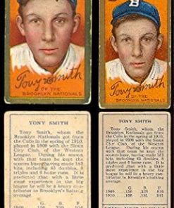 B007IW12B4 1911 t205 tobacco (baseball) Card# 177 tony smith of the brooklyn superbas VGX Condition